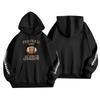 Women's Fashionable, Casual, Comfortable Round-neck, Hooded, Long-sleeved, Rugby-print Warm Sweater