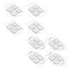 16pcs Electrode Patch Self Adhesive Reusable Replacement  Electrode Pad for TENS Machine 1.6 I