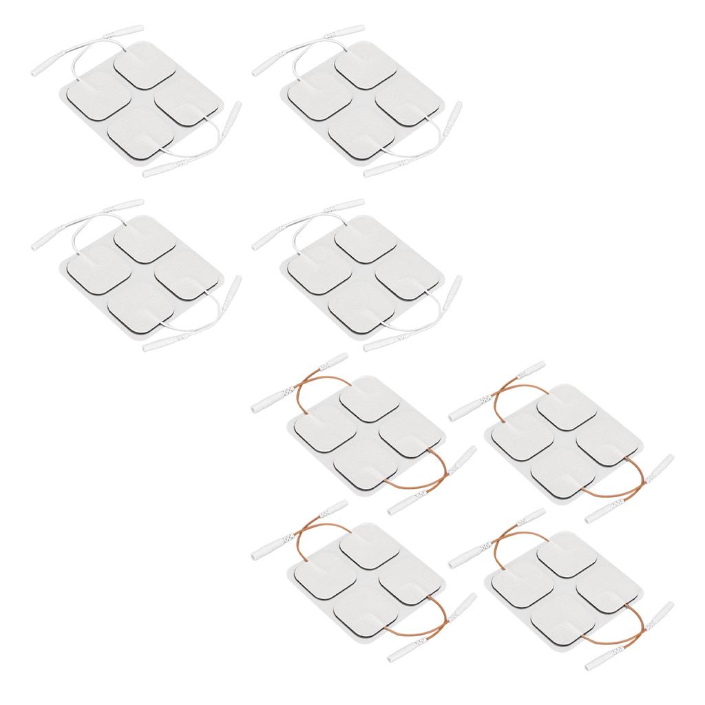 16pcs Electrode Patch Self Adhesive Reusable Replacement  Electrode Pad for TENS Machine 1.6 I