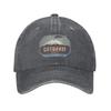 Cotopaxi Volcano Ecuador Highend Retro Cowboy Washed Baseball Caps For Unisex  Denim Sunscreen Hats FeUnisex Camping Peaked Cap