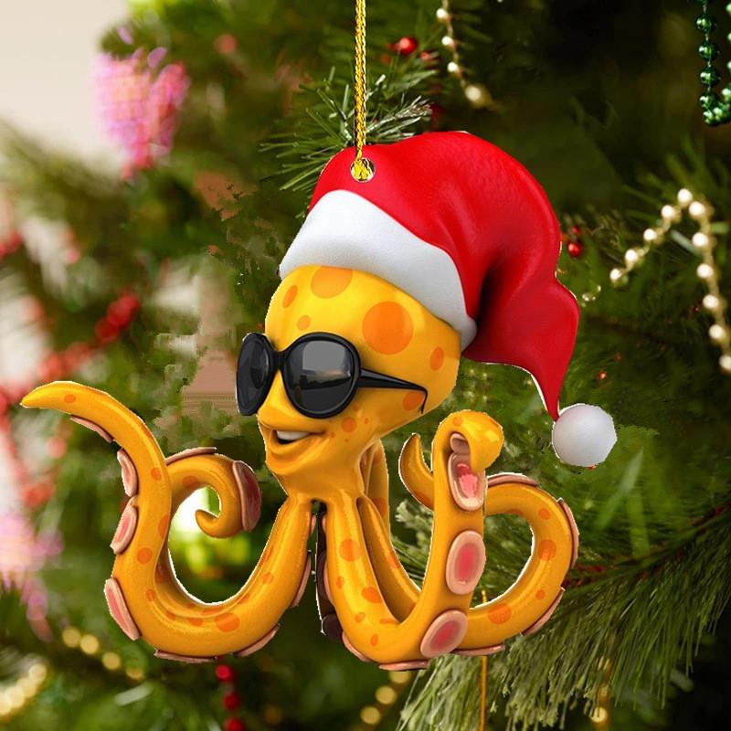 Car Acrylic Stylish Pendant Perfect For Decorative Touch In Vehicles And Trees Holiday