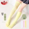 LangSha Girls' Summer Thin Mesh Over-the-Knee Socks (3-Pack)