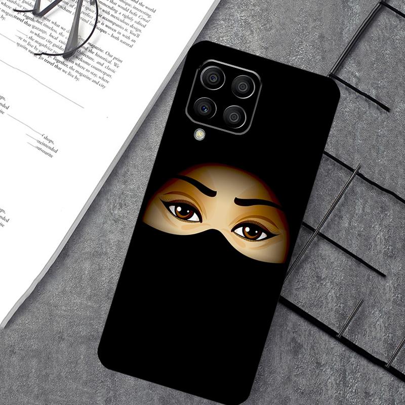 Muslim Islamic Arabic Hijab Girl Case For Samsung Galaxy M55 M31 M13 M11 M12 M14 M15 M06 M16 M36 M56 M53 M32 M52 M35 M34 M54