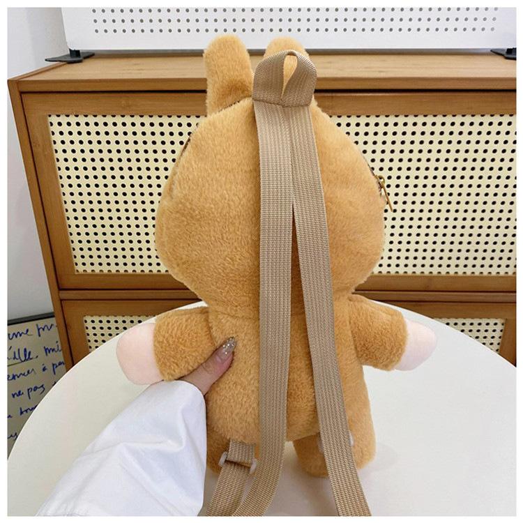 Labu Backpack Plush Toy Bag Cute and Super Cute Claw Machine Doll Exchange Gift