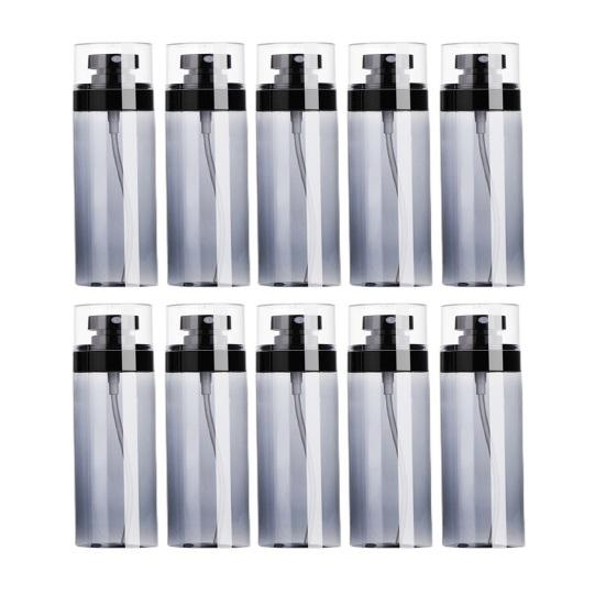 5/10/20Pcs 60/80/100/120ML Travel Spray Bottle Leak-proof Fine Mist Mini Empty Bottle Portable Clear Refillable Spray Bottle Container Set