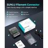 SUNLU Filament Connector Fast Heating Filament Connector Compatible with PLA PETG TPU ABS PA  for 3D Printer Filament 1.75mm