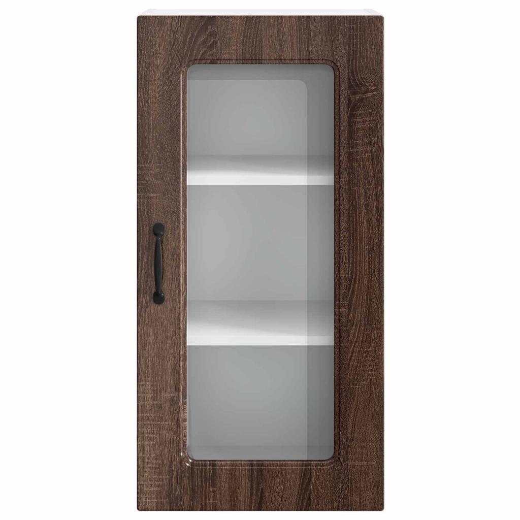 Dishwasher Front Panel Kalmar 2 pcs Brown Oak Effect