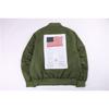 Norman Dragon American Military Style MA-1 Flight Jacket Mens Air Force Pilot Coat