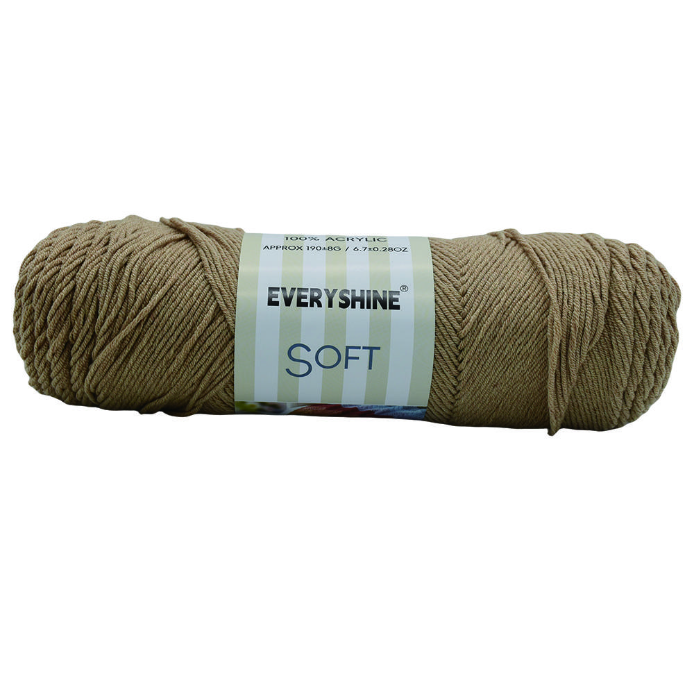 Balení 2 přadení akrylové příze (190g/6.7oz, 380m/416yd) – Vícebarevná příze střední tloušťky pro pletení a háčkování – Měkké mléčné vlákno pro amigurumi,