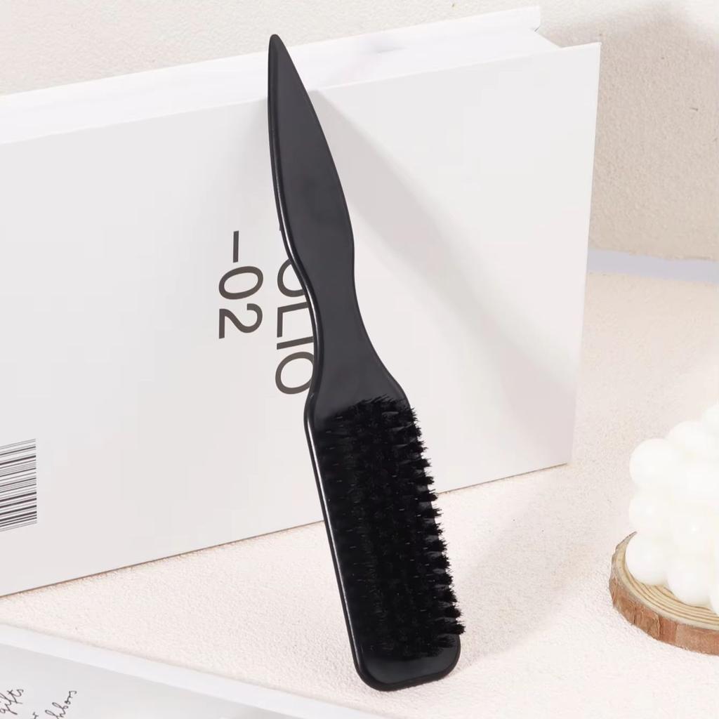 1 Piece of Brush Suitable for All Hairstyle Designs, Clean Hair Cutting Nylon Brush, Durable ABS Plastic Handle