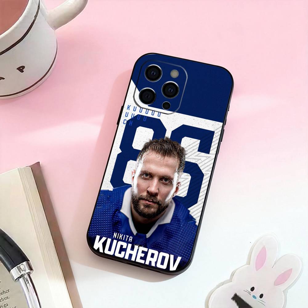 N-Nikita K-Kucherov 86   Phone Case For iPhone 17,16,15,14,13,12,11 Plus,Pro Max,Soft Silicone Black Cover iPhone15
