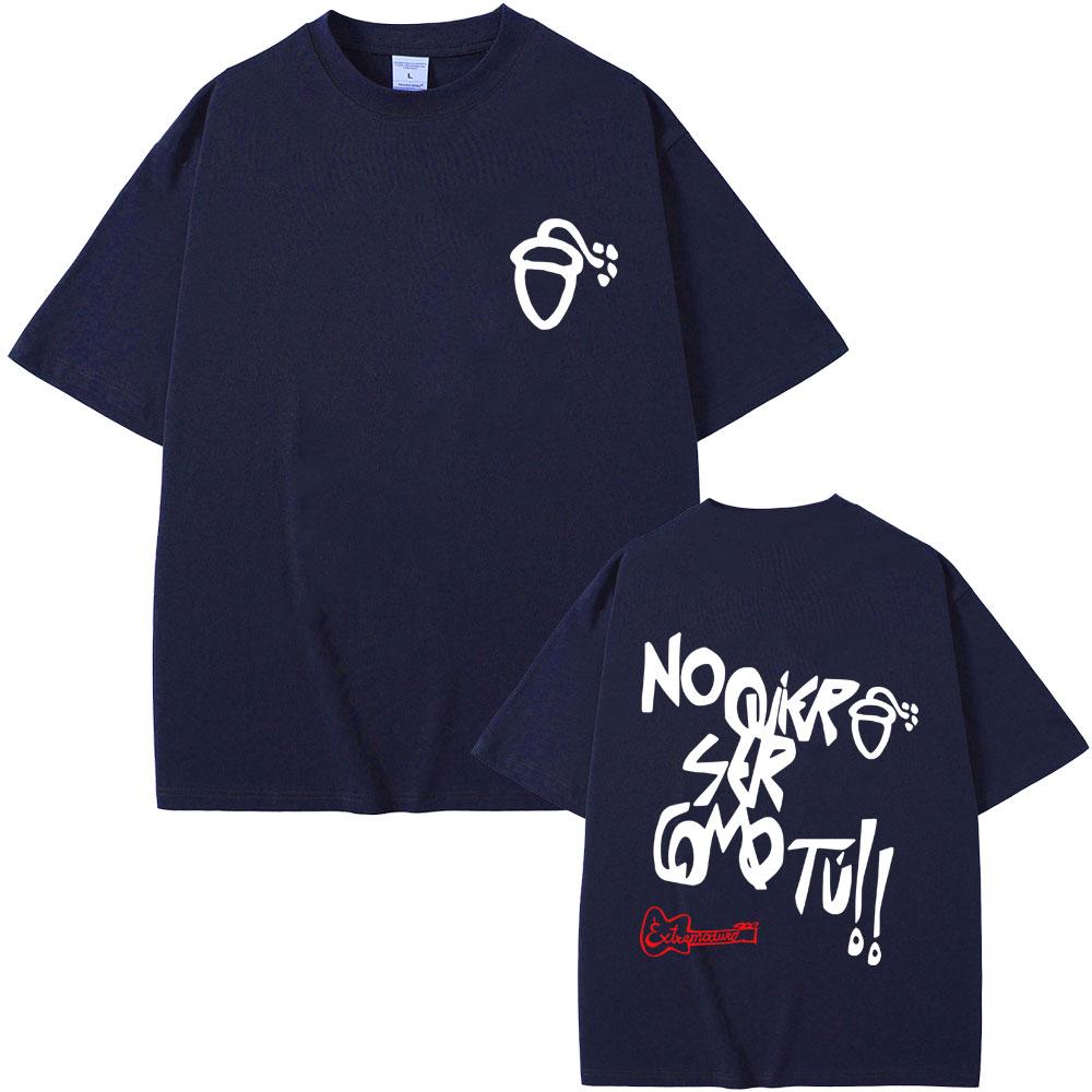 

Rock Band EXTREMODURO Tour 2026 Tshirt Unisex Women Fashion Hip Hop Gothic Streetwear Male Retro Oversized Crewneck T Shirts Tops 3XL