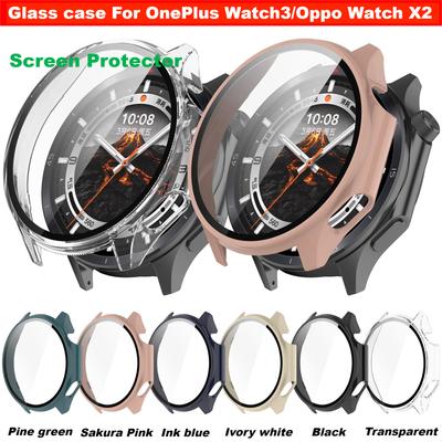 Etui ze szkła hartowanego na smartwatch OnePlus Watch 3 Ochraniacz ekranu na Oppo Watch X2 Pokrowiec Akcesoria