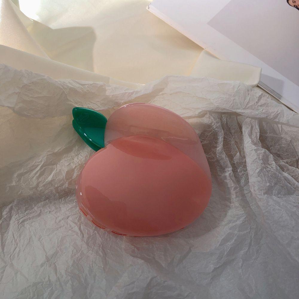 

Артефакт Краб Заколка Корейский Стиль Головной Убор Женщин Волосы Коготь Уксусная Кислота Волосы Коготь Фруктовая Заколка Для Волос peach