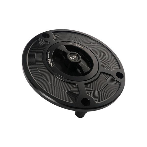 Black Metal Motorcycle Fuel Tank Cap for Honda CBR None