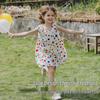 MOMOCO Girl's Summer Polka Dot Sleeveless Cotton Dress