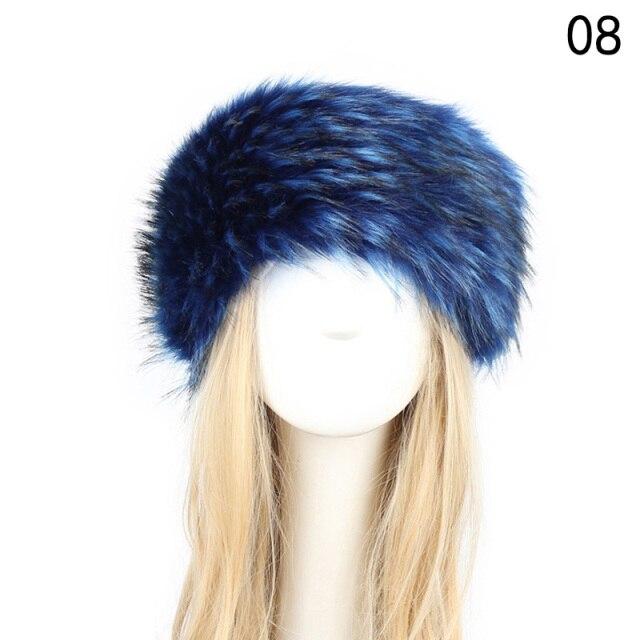 Fashion Bomber Hat Faux Fur Caps 