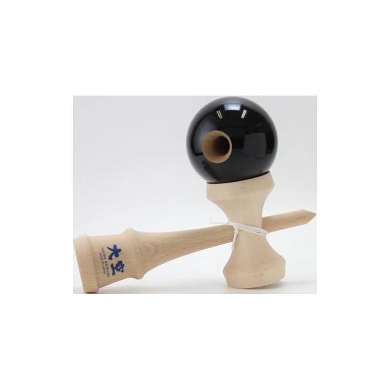 Yamagata Koubou Competition Kendama "Ozora" (Japan Kendama Association certified) Solid Color: Black