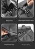 Universal Waterproof Canvas Side Bags for Wuji CU530 & CFMOTO CLC250 Motorcycles