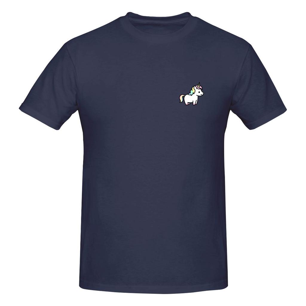 Unicorn Full Of Cotton Feeling Tshirt Street Sports Seamless Splicing Tees