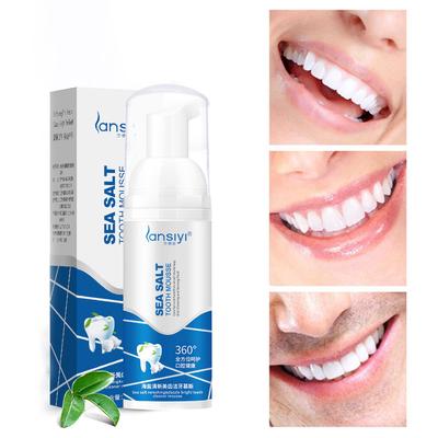 Tooth Stains Removal Bad Breath Removal Fresh Mouth Care Foam Toothpaste 60Ml