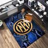 Famous F.C. Internazionale Milano Football Player Lautaro Martínez  Carpet Is Suitable for Living Room and Bedroom Office Decorative Carpet L8