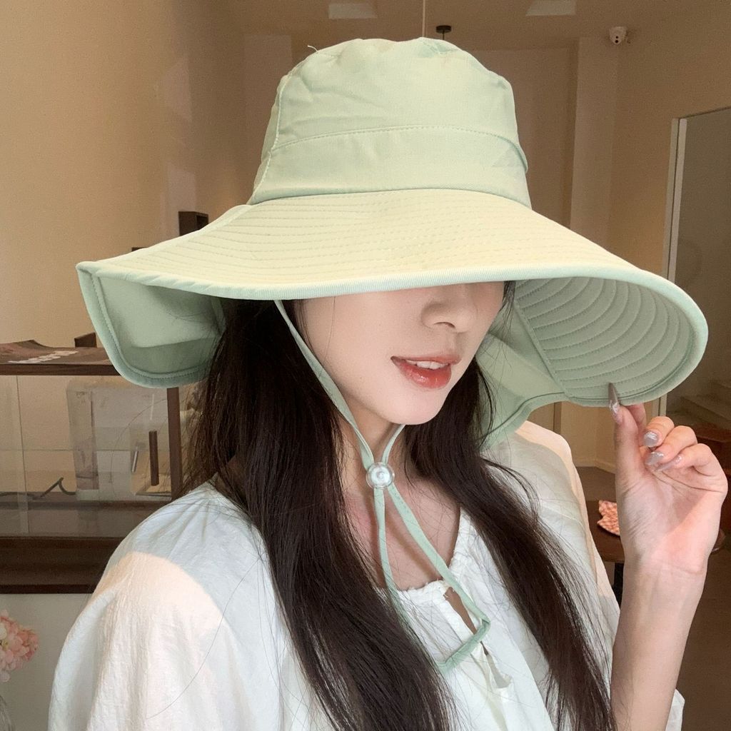 Summer Fisherman Hat With Wide Brim Uv Sun Protection For Men Women