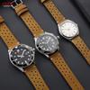 Watchband 18mm 19mm 20mm 21mm 22mm 24mm Handmade Stitching Cowhide Strap for Omega Men Perforated Breathable Wristband for Seiko