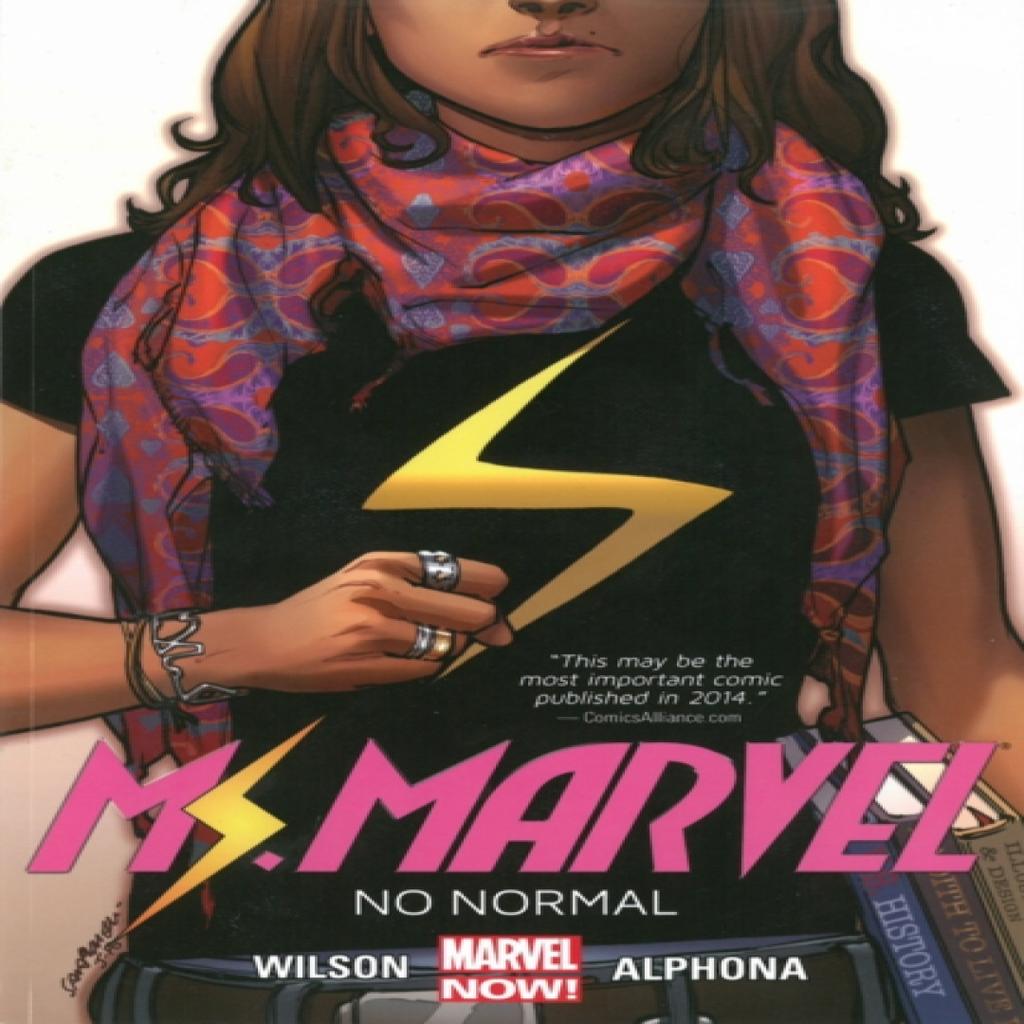 Ms. Marvel Volume 1 No Normal by G. Willow Wilson Paperback Book 9780785190219