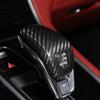 Real Carbon Fiber Car Interior Gear Shift Gear Head Cover Trim For Porsche Panamera 971 2017-2023 Auto Accessories