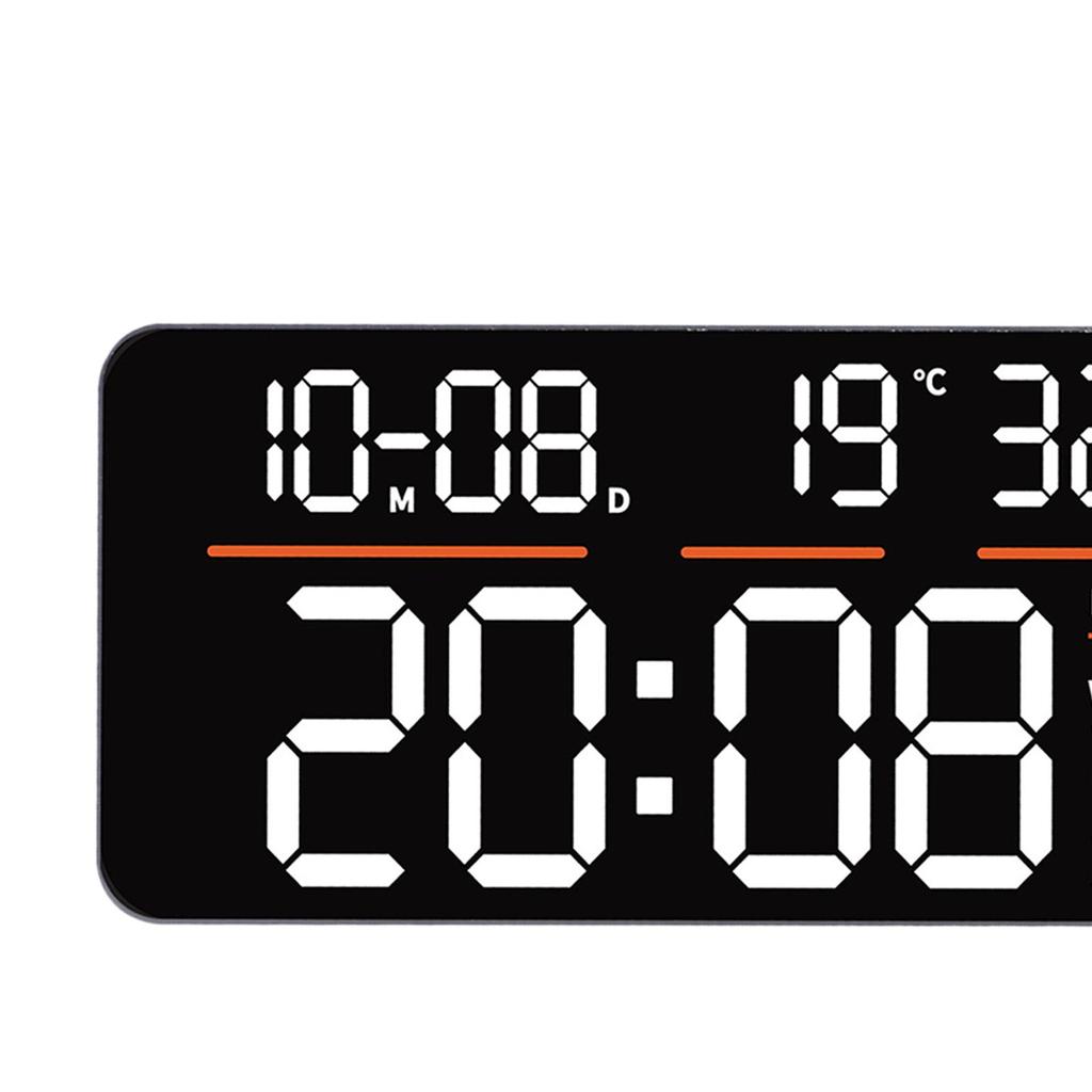 Wecker Modern Temperaturerkennung Schreibtischuhr für Wohnzimmer Flur Daneben