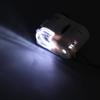 Portable Magnifying Glass LED Folding 20X 60X Clear View Versatile Mini Handheld Magnifier for Coins Stamps Map Inspection