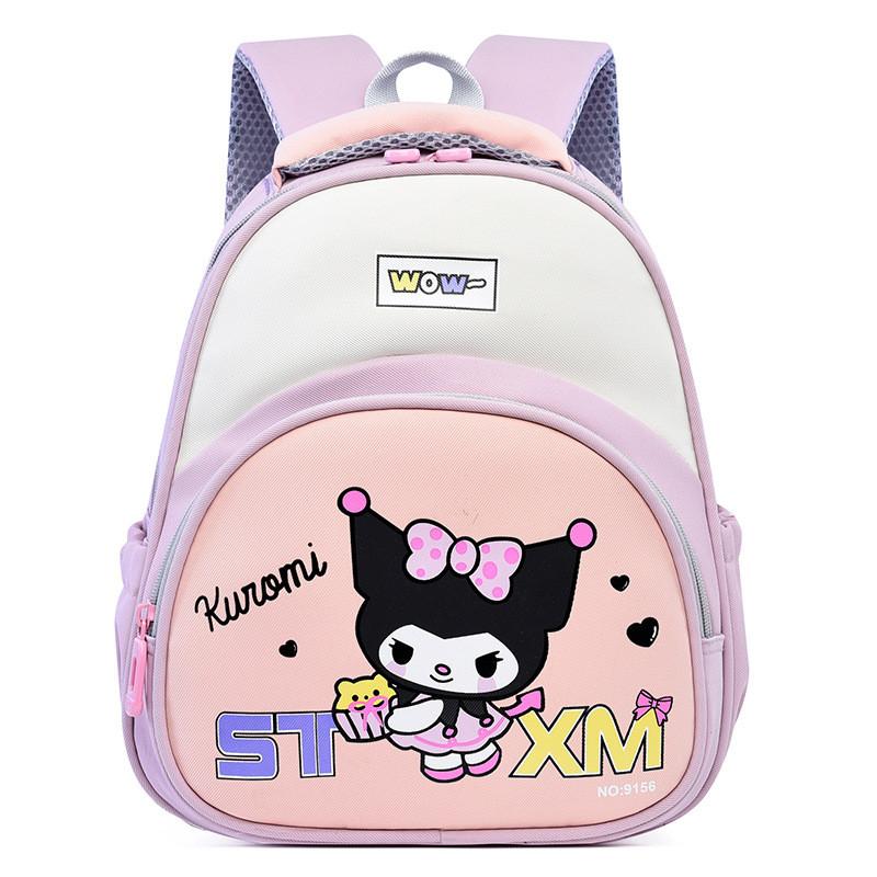 Childrens Cartoon Backpack With Kuromi And Ultraman Letter Printfor Kindergarten Kids School Use