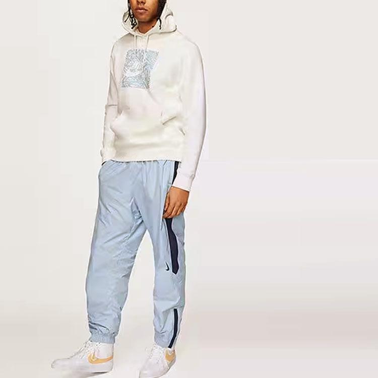 Nike SB Swoosh Waterproof Sports Loose Casual Pants Men Bottoms Sky-Blue CI1991-440