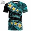 Polynesian  3D Printing Vintage Polynesian Island Samoa Tattoo Tribal Flag Men