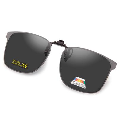 Sunglasses for Wear Over for Popular for Gray [JO] Flip-up Men, Polarized, Clip-on, Glasses, Ultra-lightweight, UV400, Women, Wide, Driving, Fishing,