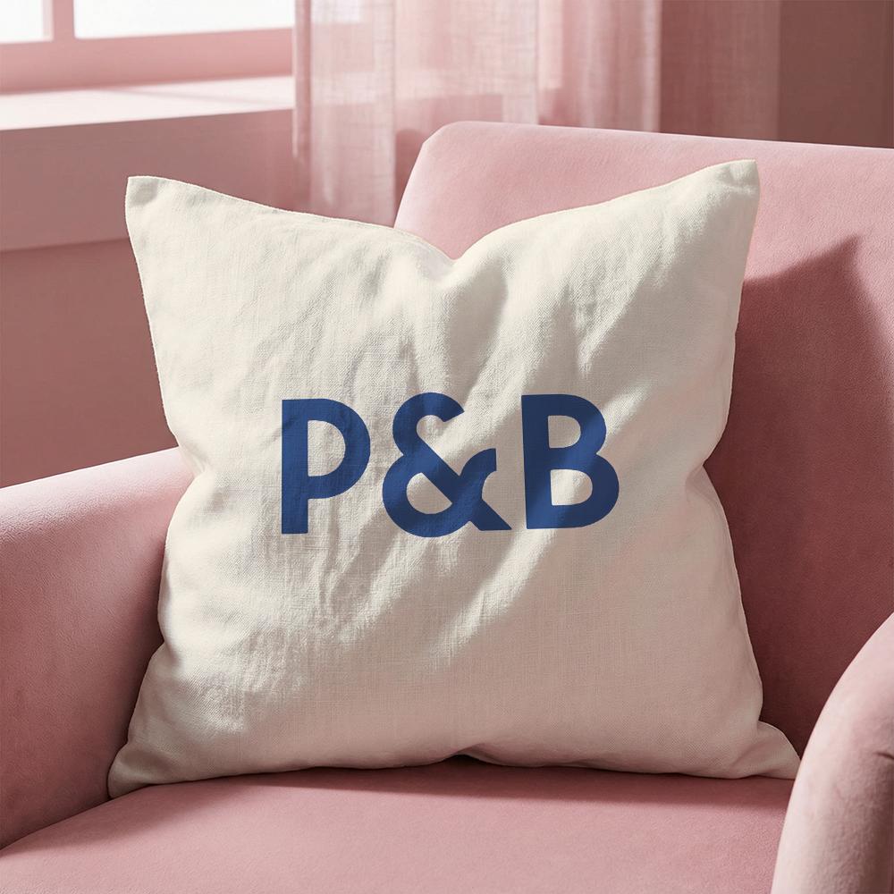 Pull&Bear Cushion Cover Multi-Scene Pillow Cover for Home & Car - Reversible, Soft & Durable for Daily Use