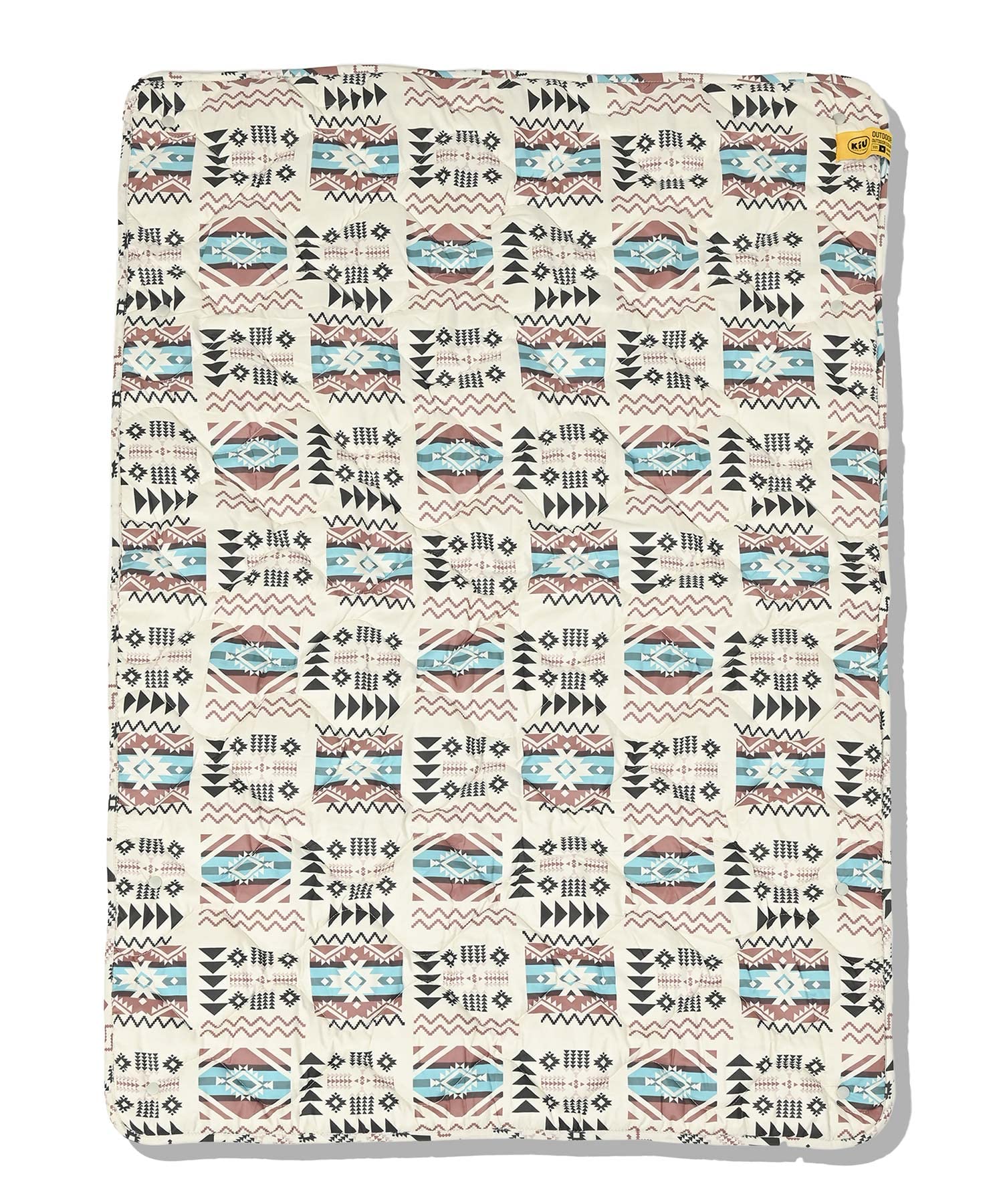 

KiU Quilted Machine 76 x 105 Chair Native American Ethnic for Men and Women Throw, Water-Repellent, Washable, 3-Way, cm, Winter/Outdoor Use, Blanket,