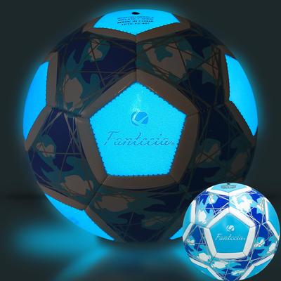 Fantecia Size Fluorescent Football for Training and Recreational Games Glow-in-the-Dark Football, 5,