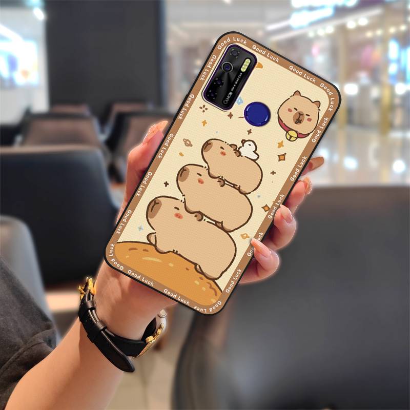 Silicone Waterproof Phone Case For Tecno Camon15/15Air/16S/KD7H/CD6/CD7/Spark5/5Pro Soft case Anti-knock Protective TPU
