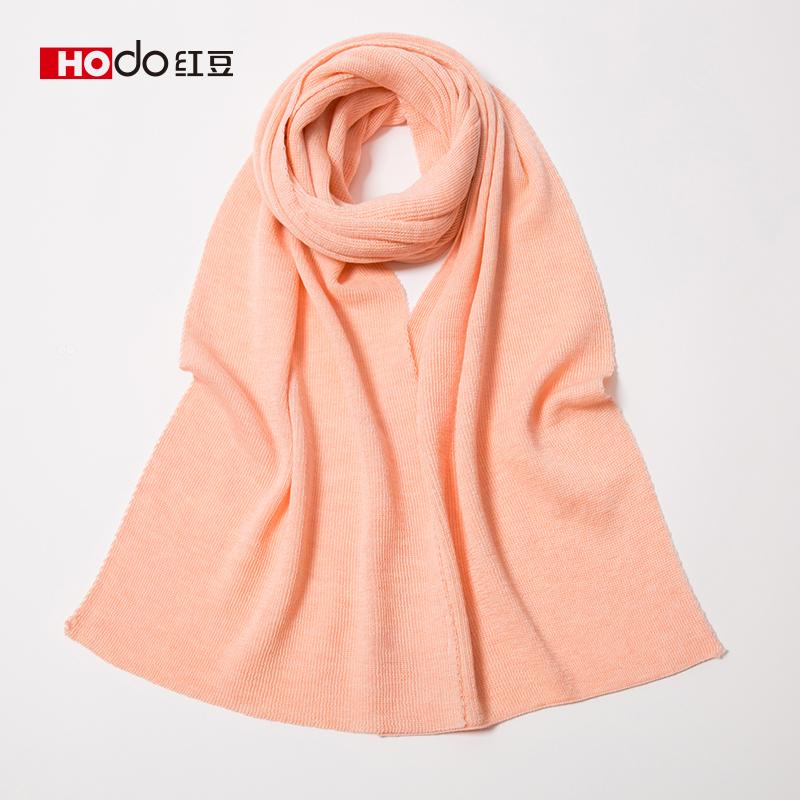 Red Bean Pure Wool Scarf for Women's Autumn and Winter New Wool Scarf for Warmth, Neck Protection, and Cold Resistance, Fashionable and Versatile