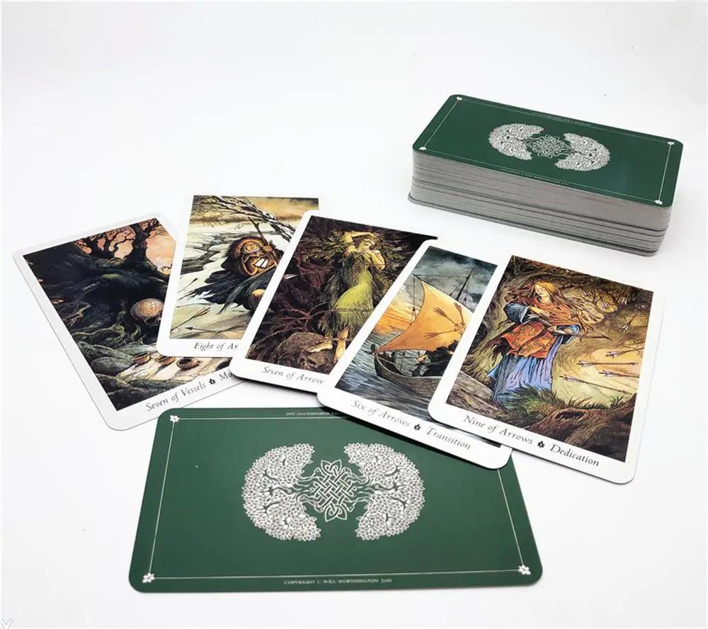 Wild Wood Tarot Cards A 78 Oracle English Visions Divination Edition Deck Borad Playing Games