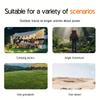 Foldable solar panel chargers, suitable for mobile phones, power banks, and tablets. Ideal for camping, hiking, and backpacking