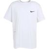 Nike T Shirts Men's White Crew Neck Moderate Straight Fit FN7290-100