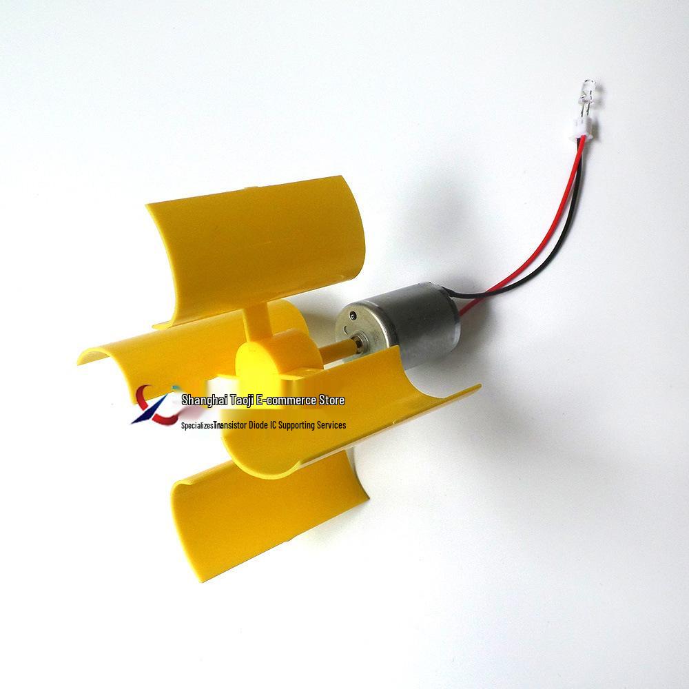 Vertical Axis Micro Wind Turbine for DIY Power Generation