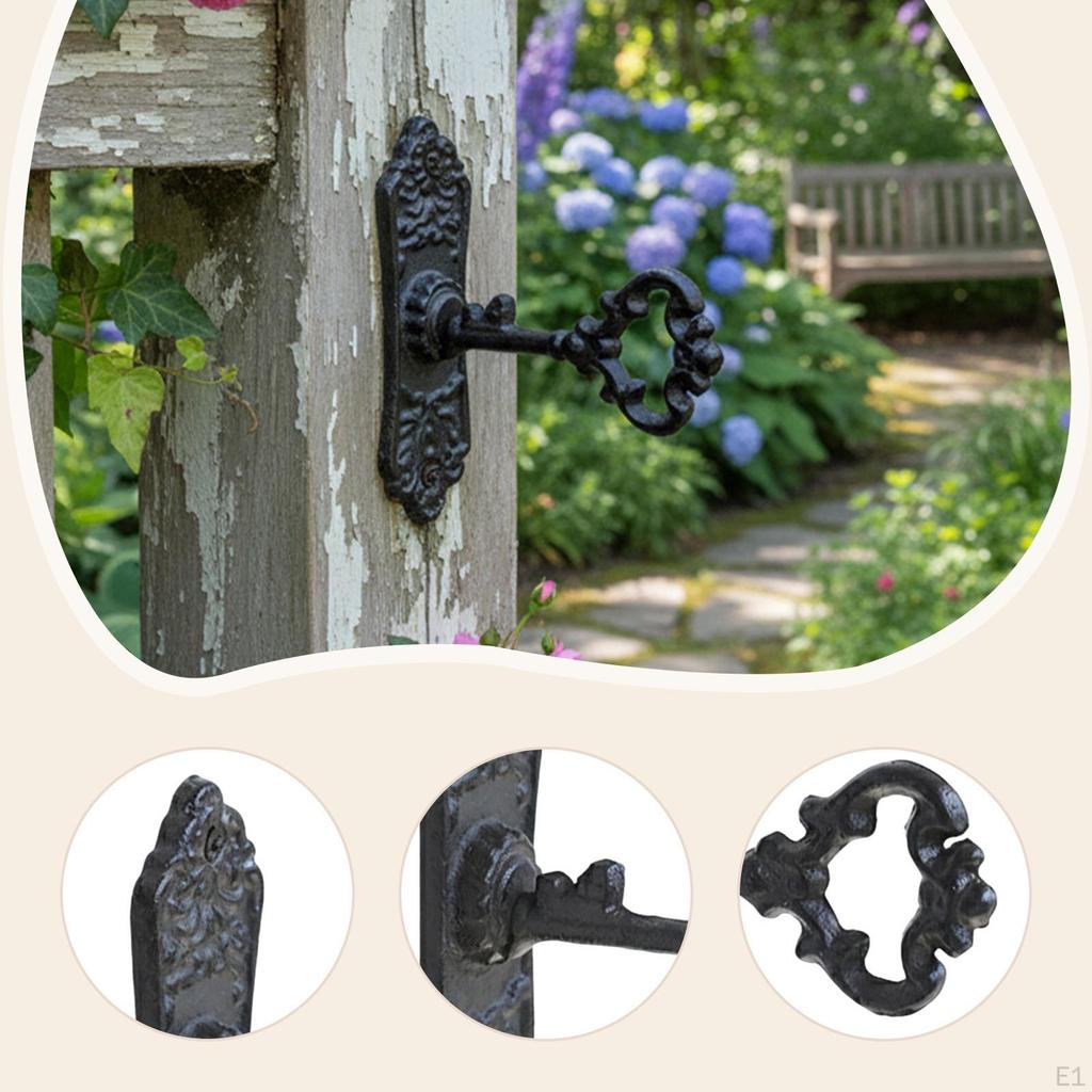 Gate Handle Heavy Duty Accessories Easily Install Multipurpose for Furniture Hardware Sturdy Barn