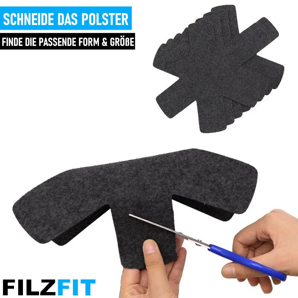 FILZFIT Pan Protector Felt Scratch Protection Stack Protection Pot Protector Pot Protector 5-pack