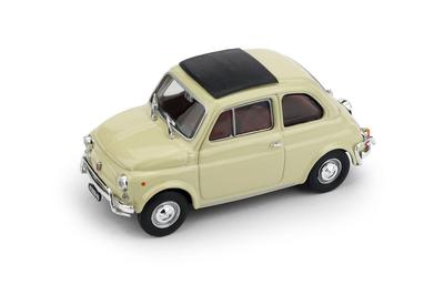 BRUMM FIAT 500L Cinquecento 1968 Ivory BRUMM FIAT 500L CHIUSA AVORIO ANTICO 1/43 [item]