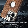 16 Pro Max Electroplat Crocodile Texture Leather Magnetic Phone Case for IPhone 14 Pro Max 13 12 15 16 Bracket Protective Cover