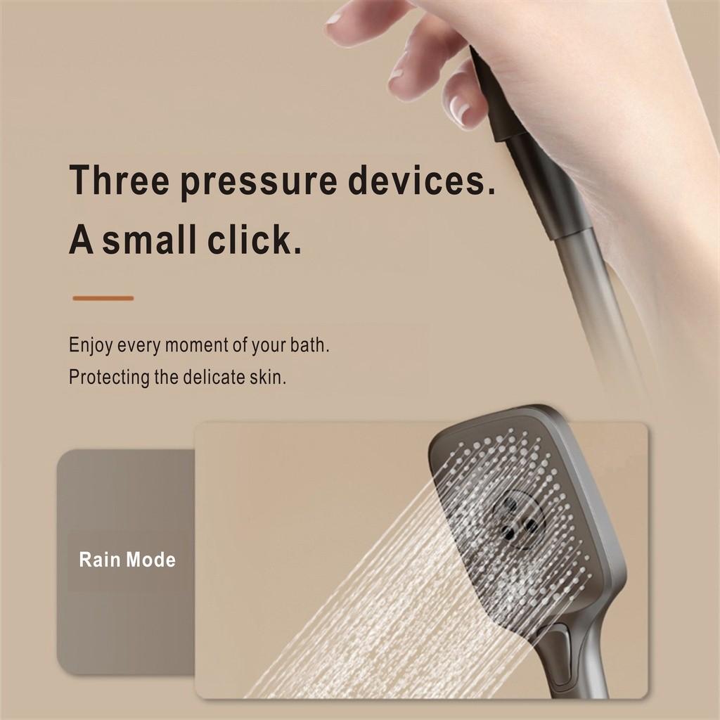 Brass Shower Head Shower Digital Display Shower Set Shower In Bathroom Shower Mixer